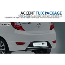 REAR BUMPER COVER KIT FOR HYUNDAI ACCENT SOLARIS 2013-16