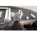AUTOCLOVER CHROME DOOR VISOR SET FOR CHEVROLET CAPTIVA 2011-15
