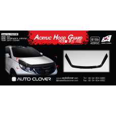 AUTOCLOVER ACRYLIC HOOD GUARD SET FOR KIA SPORTAGE R 2010-15 AUTOCLOVER ACRYLIC HOOD GUARD SET FOR KIA SPORTAGE R 2010-15