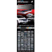 AUTOCLOVER ACRYLIC HOOD GUARD SET FOR HYUNDAI SANTA FE 2012-15