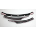 AUTOCLOVER ACRYLIC HOOD GUARD SET FOR HYUNDAI SANTA FE 2012-15