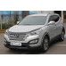 AUTOCLOVER ACRYLIC HOOD GUARD SET FOR HYUNDAI SANTA FE 2012-15