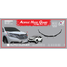 AUTOCLOVER ACRYLIC HOOD GUARD SET FOR HONDA CRV 2012-15 AUTOCLOVER ACRYLIC HOOD GUARD SET FOR HONDA CRV 2012-15