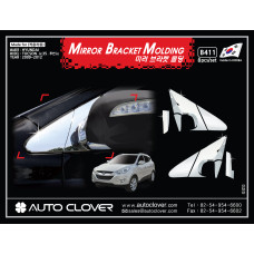AUTOCLOVER MIRROR BRACKET MOLDING FOR HYUNDAI TUCSON IX35 2009-15