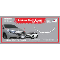 AUTOCLOVER CHROME HOOD GUARD SET FOR HONDA CRV 2012-15 AUTOCLOVER CHROME HOOD GUARD SET FOR HONDA CRV 2012-15