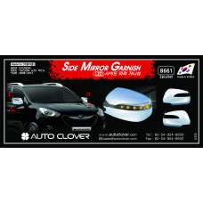 AUTOCLOVER SIDE MIRROR GARNISH SET HYUNDAI TUCSON IX35 2009-15 AUTOCLOVER SIDE MIRROR GARNISH SET HYUNDAI TUCSON IX35 2009-15