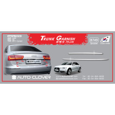 AUTOCLOVER TRUNK GARNISH SET FOR AUDI A6 2011-15 AUTOCLOVER TRUNK GARNISH SET FOR AUDI A6 2011-15