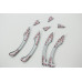 AUTOCLOVER DOOR HANDLE MOLDING SET FOR AUDI A6 2011-15