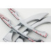 AUTOCLOVER DOOR HANDLE MOLDING SET FOR AUDI A6 2011-15