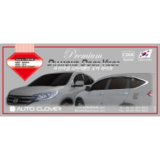 AUTOCLOVER PREMIUM DIAMOND DOOR VISOR SET FOR HONDA CRV 2012-15 AUTOCLOVER PREMIUM DIAMOND DOOR VISOR SET FOR HONDA CRV 2012-15