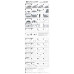 AUTOCLOVER A PILLAR MOLDING SET FOR KIA K3 CERATO 2012-15