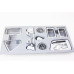 AUTOCLOVER INTERIOR MOLDING KIT SET FOR KIA PICANTO 2011-14