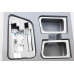 AUTOCLOVER INTERIOR MOLDING KIT SET FOR KIA PICANTO 2011-14