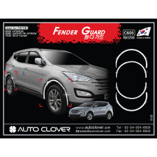 AUTOCLOVER FENDER GUARD_C SET FOR HYUNDAI SANTA FE 2012-15 AUTOCLOVER FENDER GUARD_C SET FOR HYUNDAI SANTA FE 2012-15