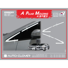 AUTOCLOVER A PILLAR MOLDING SET FOR HONDA CIVIC 2012 AUTOCLOVER A PILLAR MOLDING SET FOR HONDA CIVIC 2012