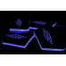 LEDIST CHEVROLET-LED INSIDE DOOR CATCH PLATES LEDIST CHEVROLET-LED INSIDE DOOR CATCH PLATES
