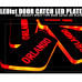 LEDIST CHEVROLET-LED INSIDE DOOR CATCH PLATES LEDIST CHEVROLET-LED INSIDE DOOR CATCH PLATES