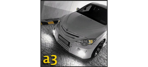 JSW A3 AEROPARTS FRONT KIT FOR SSANGYONG ACTYON 2007-10