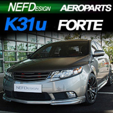 NEFDESIGN K31U BODY KIT AEROPARTS SET FOR KIA FORTE CERATO 2008-13