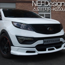 NEFDESIGN FRONT LIP AEROPARTS BODY KIT KS50U KIA SPORTAGE 2010-13