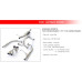 A.JUN TUNING DUAL MUFFLER KIT SSANGYONG KORANDO ACTYON 2012-16