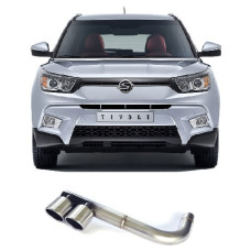 A.JUN TUNING TWIN TAIL MUFFLER KIT FOR SSANGYONG TIVOLI 2012-17 A.JUN TUNING TWIN TAIL MUFFLER KIT FOR SSANGYONG TIVOLI 2012-17