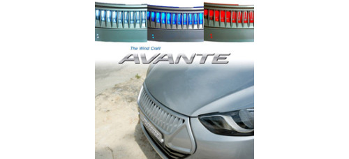 ARTX-LED RADIATOR TUNING GRILLE HYUNDAI AVANTE MD ELANTRA 2010-13