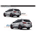 TUIX RUNNING BOARD FOR HYUNDAI GRAND SANTA FE / MAXCRUZ- 2016-17