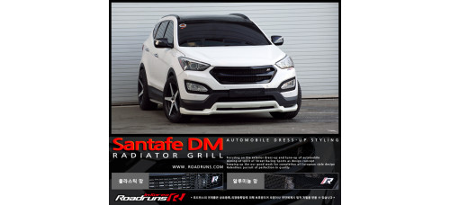ROADRUNS FRONT RADIATOR GRILL FOR HYUNDAI SANTA FE DM 2012-15 ROADRUNS FRONT RADIATOR GRILL FOR HYUNDAI SANTA FE DM 2012-15