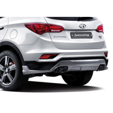 REAR SKIRT BUMPER FOR HYUNDAI SANTA FE PRIME 2016-17