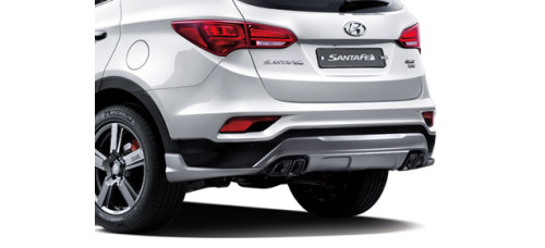 REAR SKIRT BUMPER FOR HYUNDAI SANTA FE PRIME 2016-17