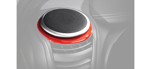 TUON MOLDING FRONT SPEAKERS SET FOR KIA SOUL 2013-16