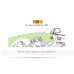 BLACKLABEL NON-SLIP CARPET DASHBOARD COVER HYUNDAI GENESIS DH