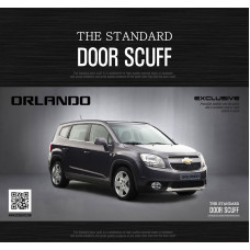 DXSOAUTO STANDARD DOOR SILL SCUFF PLATES CHEVROLET ORLANDO 2011-14 DXSOAUTO STANDARD DOOR SILL SCUFF PLATES CHEVROLET ORLANDO 2011-14