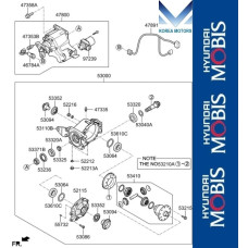 50-501 REAR DIFFERENTIAL HYUNDAI KONA 2017-20 50-501 REAR DIFFERENTIAL HYUNDAI KONA 2017-20