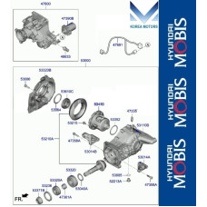 50-501 ZADNIY DIFFERENTIAL HYUNDAI STARIA 2021-25 50-501 ZADNIY DIFFERENTIAL HYUNDAI STARIA 2021-25