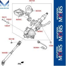 MOBIS STEERING COLUMN AND SHAFT SET FOR HYUNDAI I30 2016-20