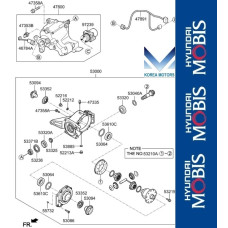 50-501 ZADNIY DIFFERENTIAL KIA SELTOS 2019-22 50-501 ZADNIY DIFFERENTIAL KIA SELTOS 2019-22
