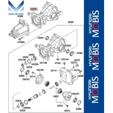 50-501 ZADNIY DIFFERENTIAL KIA SORENTO 2009-12 50-501 ZADNIY DIFFERENTIAL KIA SORENTO 2009-12