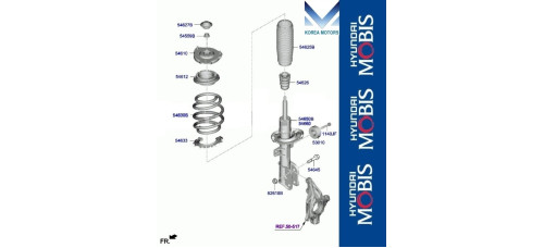 MOBIS AMMORTIZATOR PEREDNIY DLY KIA SORENTO MQ4 2023-26 MOBIS AMMORTIZATOR PEREDNIY DLY KIA SORENTO MQ4 2023-26
