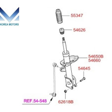 MOBIS FRONT SHOCK ABSORBER HYUNDAI SANTA FE 09-12 MOBIS FRONT SHOCK ABSORBER HYUNDAI SANTA FE 09-12