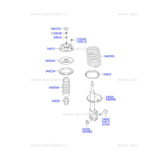 MOBIS FRONT SHOCK ABSORBER FOR HYUNDAI SANTA FE 2000-05