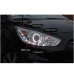 AUTOLUMP AUDI LOOK LED HEAD LIGHTS SET HYUNDAI ACCENT 2010-13