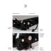 AUTOLAMP AUDI DUAL HEADLAMP HYUNDAI AVANTE ELANTRA 2010-15