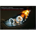 AUTOLAMP AUDI CCFL LED DUAL ANGEL EYE HEADLIGHTS HYUNDAI TUCSON IX35 2009-13