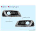 AUTOLAMP LED DAY RUNNING LIGHTS (DRL) SET CHEVROLET MALIBU 2012-13