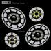 EXLED-PANEL TAILLIGHTS LED MODULES CHEVROLET SPARK 2011-14 EXLED-PANEL TAILLIGHTS LED MODULES CHEVROLET SPARK 2011-14