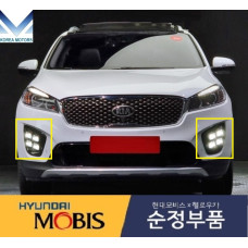 MOBIS FOG HEADLAMP LED TYPE WITH COVER SET FOR KIA SORENTO 2014-17 MOBIS FOG HEADLAMP LED TYPE WITH COVER SET FOR KIA SORENTO 2014-17
