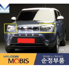 MOBIS PROJECTION / LED DRL HEADLAMP ASSY SET FOR KIA SOUL 2013-16