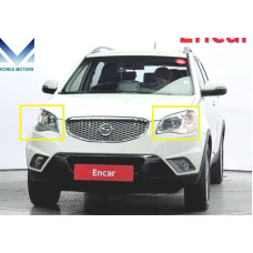 SSANGYONG HEADLIGHTS LAMP SET FOR KORANDO C 2011-13 SSANGYONG HEADLIGHTS LAMP SET FOR KORANDO C 2011-13